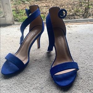Blue heels